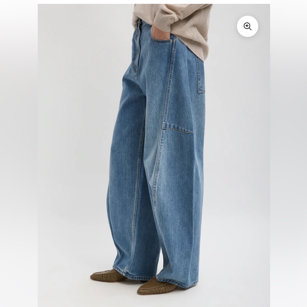 Tibi Classic Wash Denim Sid